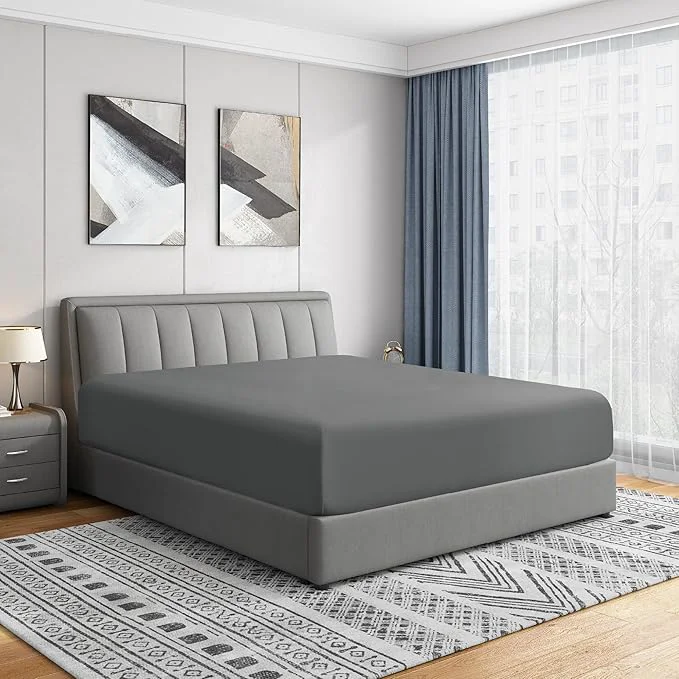 Versatile Cathay Home Twin XL Fitted Sheet Sophisticated