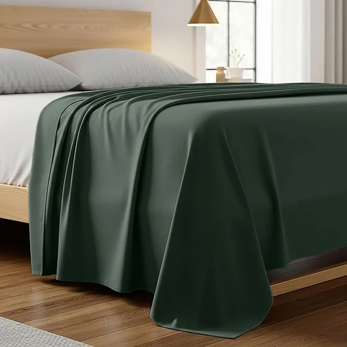 Durable Mellanni Twin Size Flat Sheet Premium Material