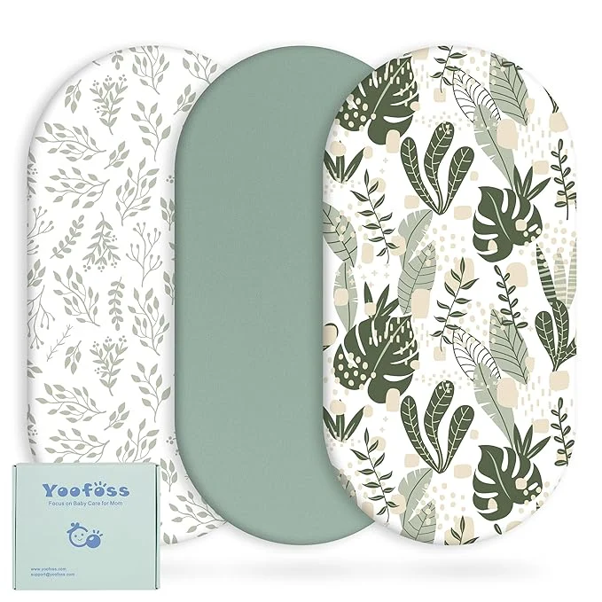 Enhanced Yoofoss Bassinet Sheets for Baby Baby Delight Angelbliss Soft Breathable Long-Lasting