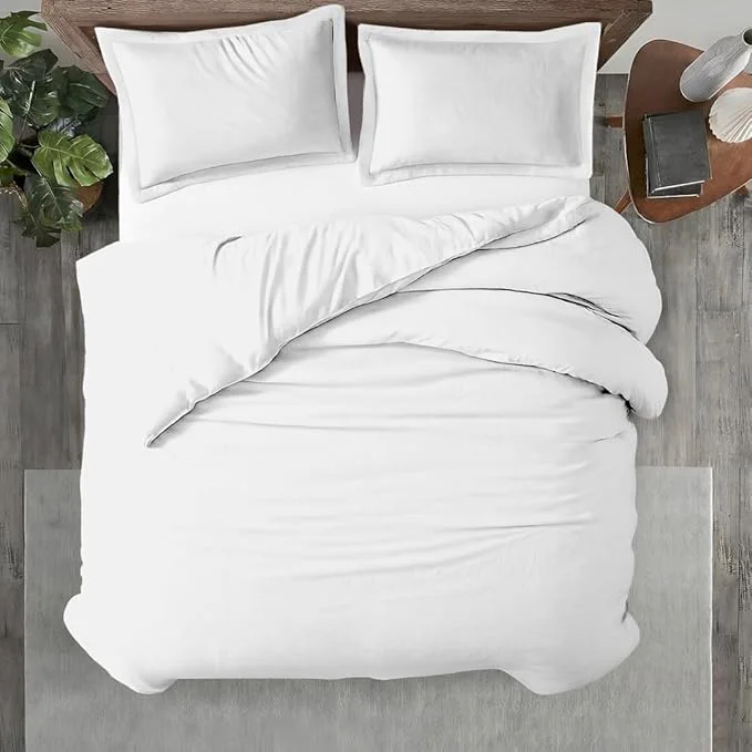 Certified Kotton Culture 3 Pc 120 x120 Duvet Cover Set Super King Plus Super Oversize Eco-Friendly
