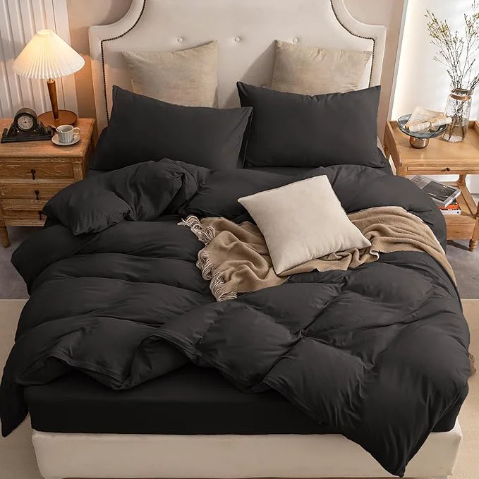 Genuine PURE ERA Jersey Knit Duvet Cover Set T-Shirt Cotton Super Soft Comfy 3pc Fashionable