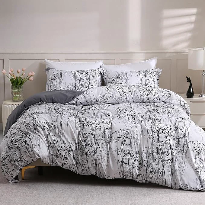 Genuine LONAVA King Botaincal 3 Pcs Duvet Cover Set Breathable Soft Microfiber Deep Exclusive