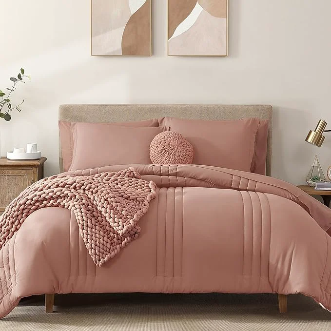 Clean Monbix Full Comforter Set Elegant