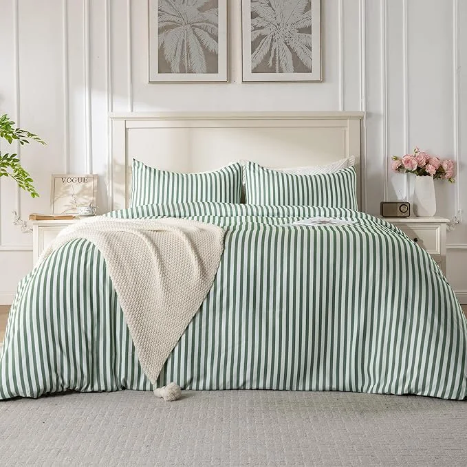 Exclusive ROSE RISY King Duvet Cover Set 3 Pieces Soft Bedding Set Breathable and Comfortable