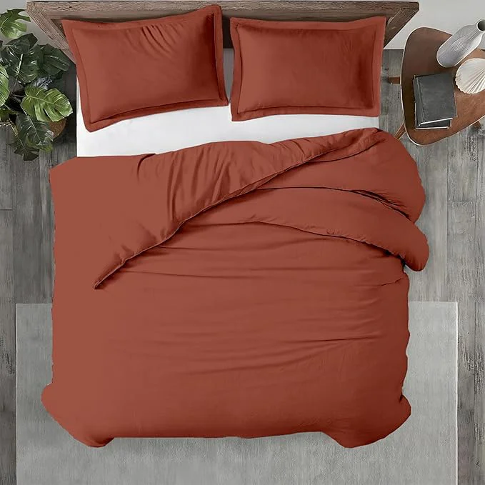 Optimized Kotton Culture 3 Pc 120 x 98 Duvet Cover Set Oversized King Egyptian Next-Generation
