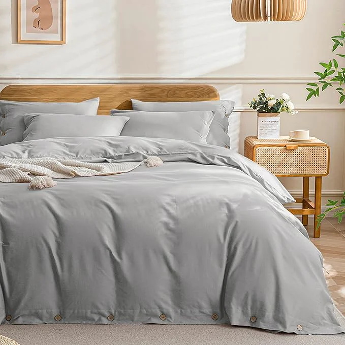 Expertly Made JELLYMONI Cotton Duvet Cover Twin Size Safe