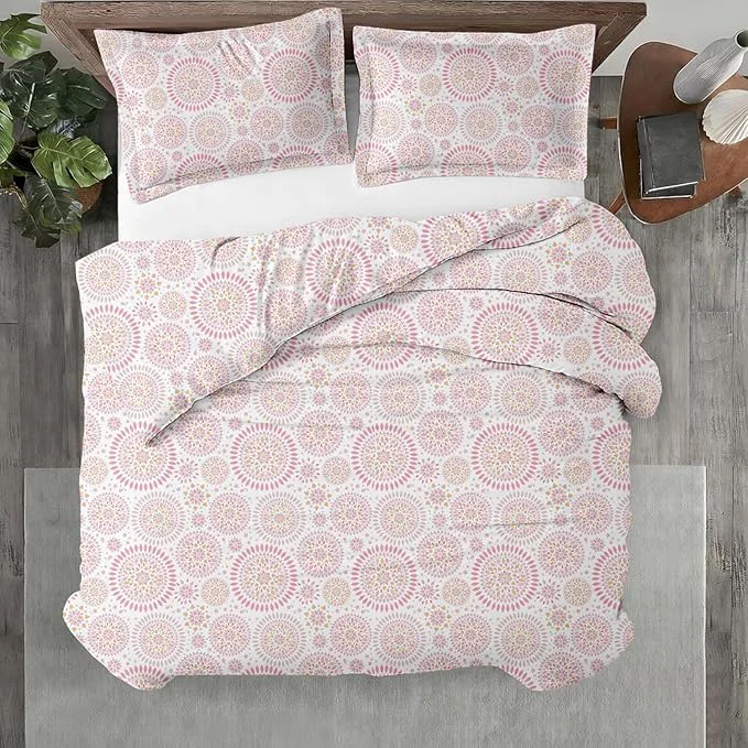 Sophisticated Kotton Culture 120 x98 3 Pc Oversized King Duvet Cover Set Egyptian Cotton Long-Lasting