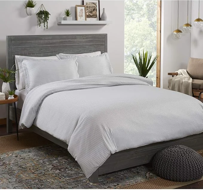 Premium Material King Duvet Cover by Pure Bamboo 3 Piece Set Organic Viscose Smart