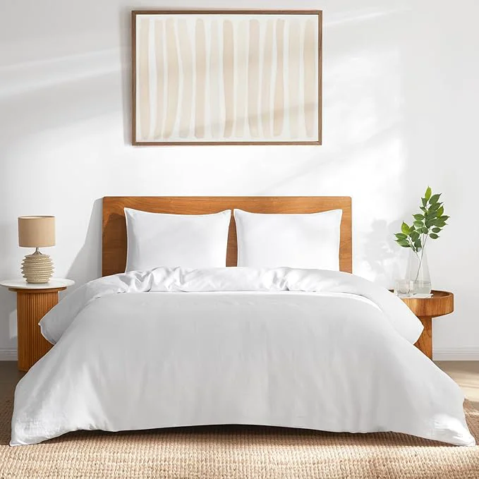 Elite DAPU Linen Duvet Cover Set Easy-to-Use