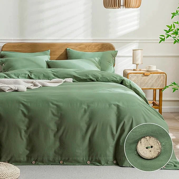 Casual JELLYMONI Cotton Duvet Cover Oversized Queen Size Minimalist