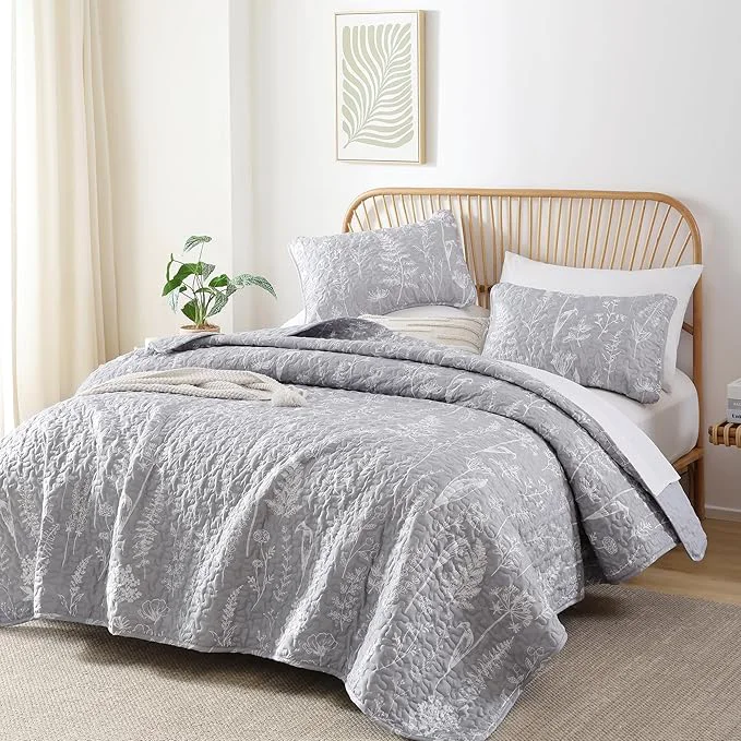 Effective Janzaa Twin Boho Quilt Set High-End
