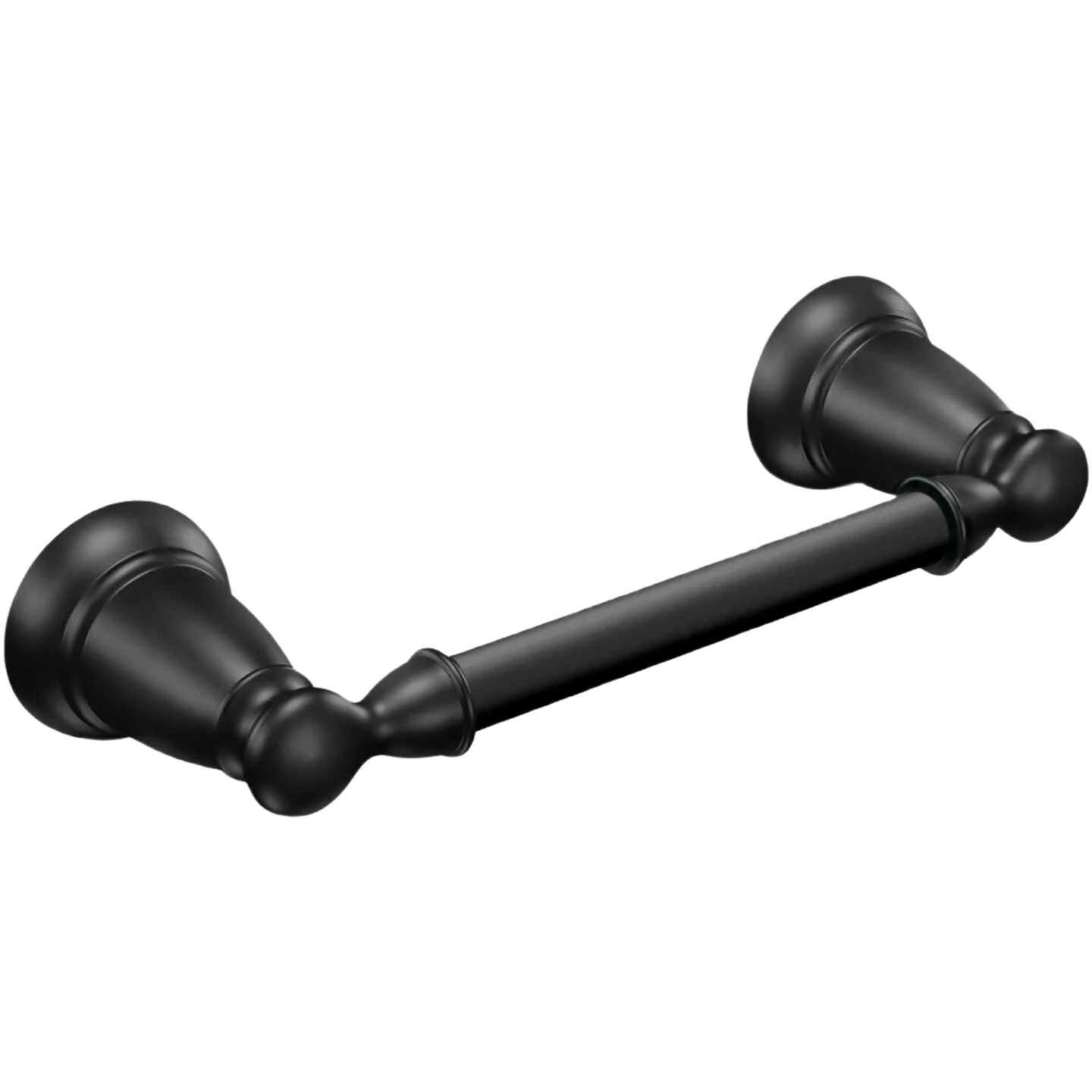 Selected Moen Banbury Matte Black Toilet Paper Holder High-End