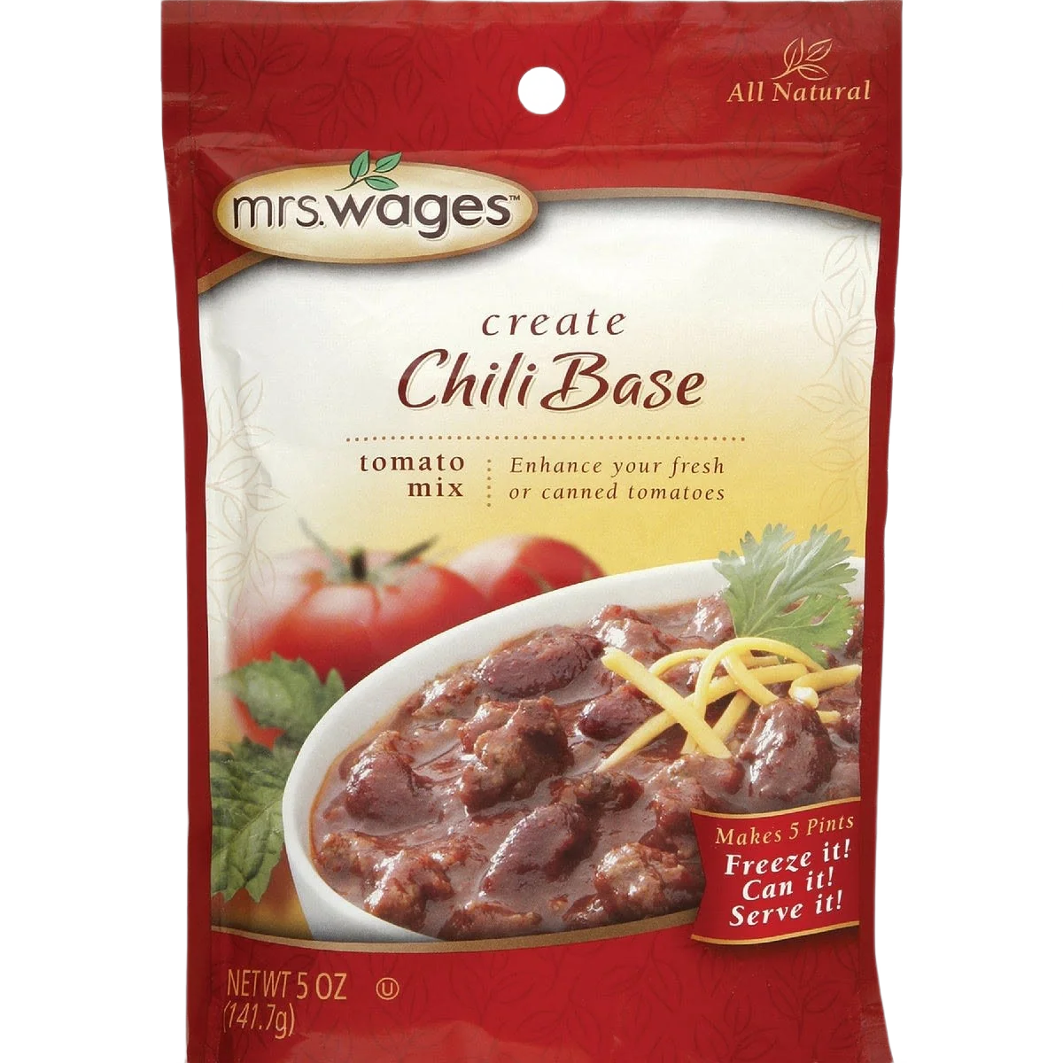 High-Performance Mrs. Wages Chili Tomato Mix 5 oz. Comfortable