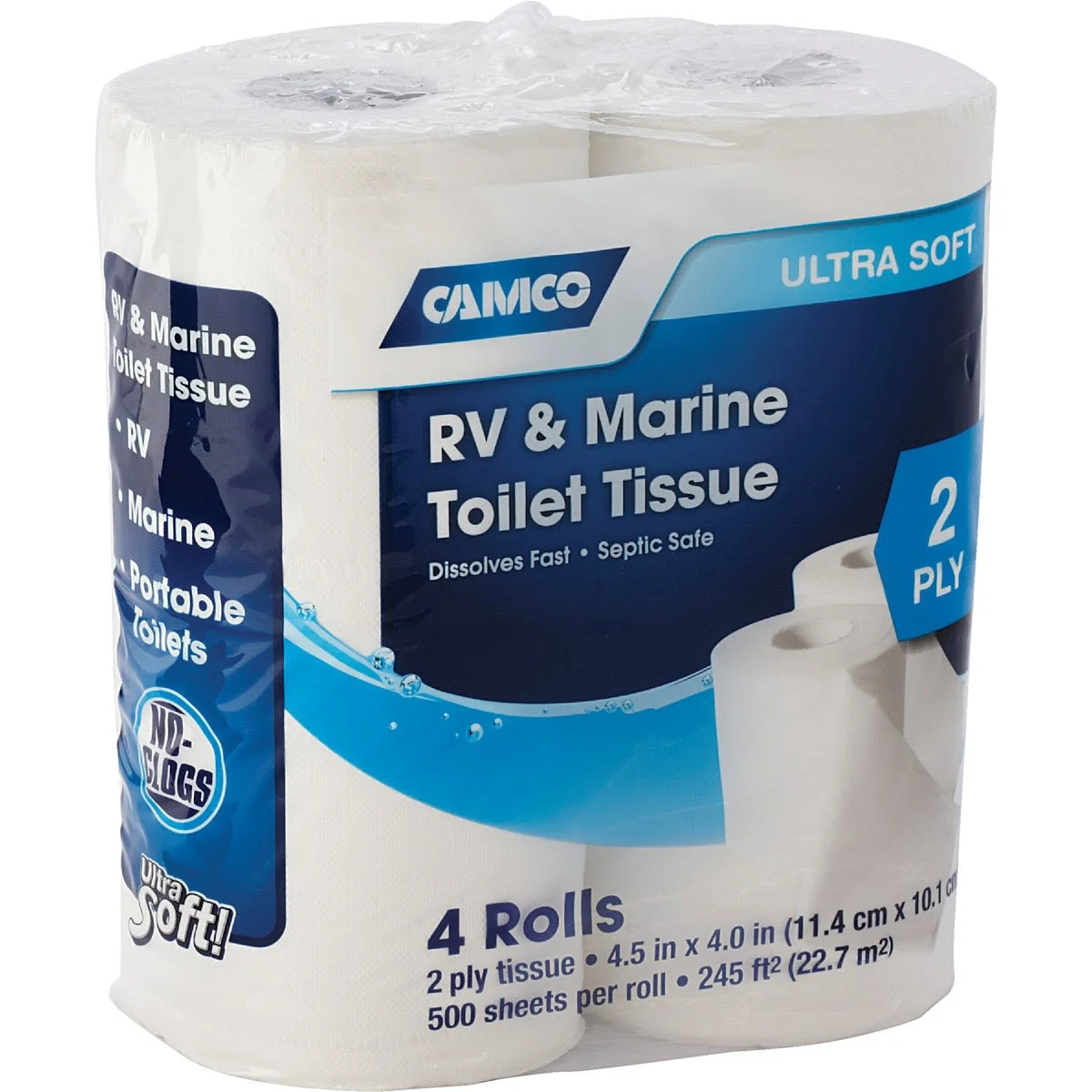 Enhanced Camco RV and Marine Toilet Paper Elite