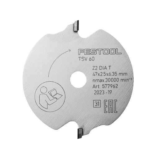 Exceptional Festool 577962 Scoring Saw Blade WOOD FINE CUT SPECIAL DIA 47×2 5×6 35 T2 Safe