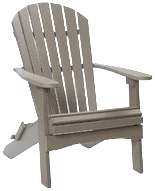 Soft Berlin Gardens Comfo Weatherwood Folding Adirondack Chair Trendy
