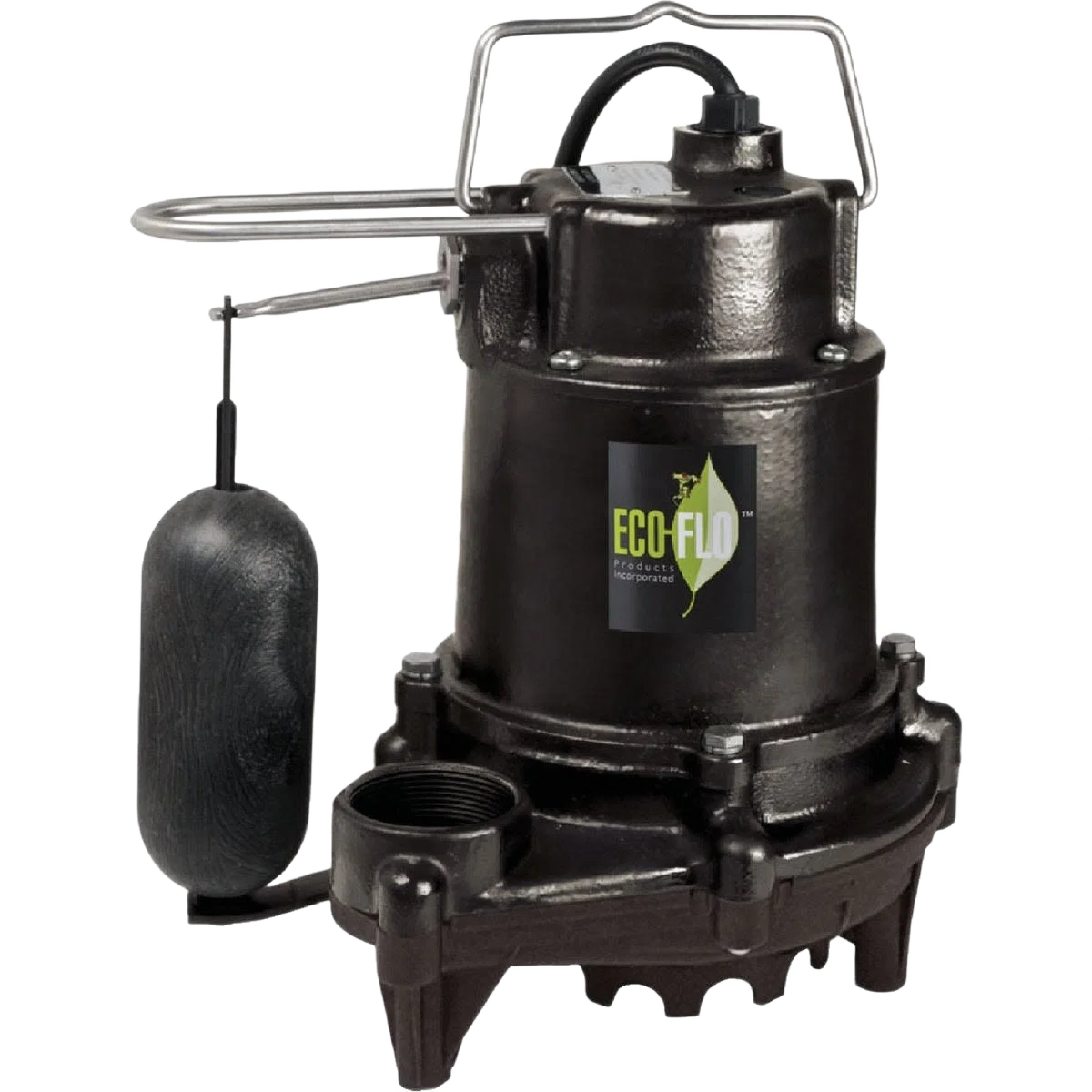 First-Class Eco-Flo High Efficiency Submersible Cast Iron Sump Pump 1 2 HP Official