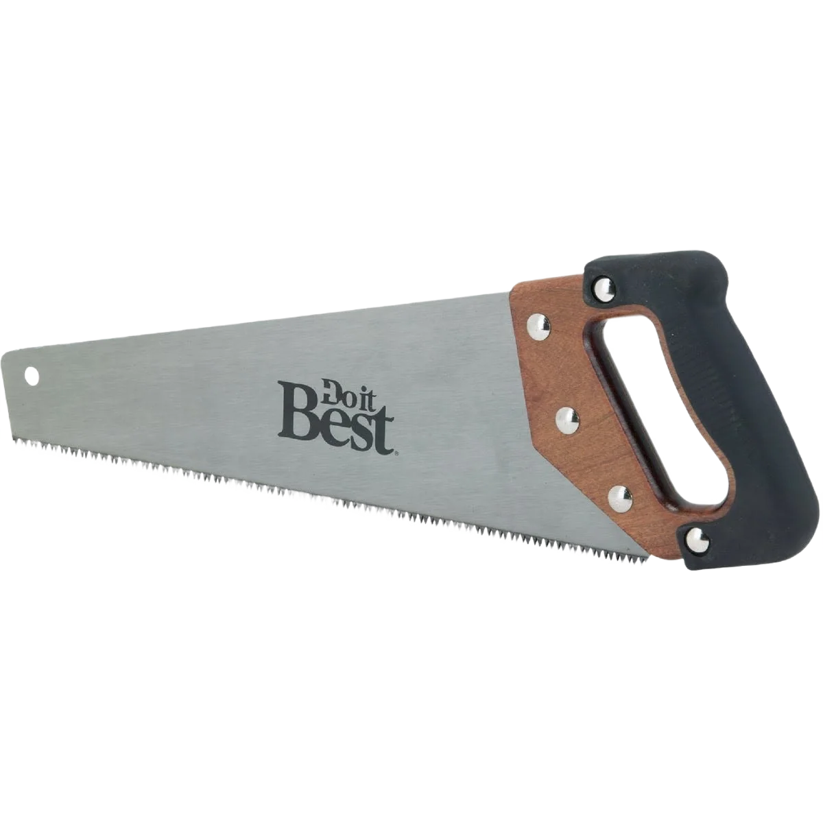Authentic Do it 9 PPI 15 in. Hand Saw Wood Rubber Handle High-Performance