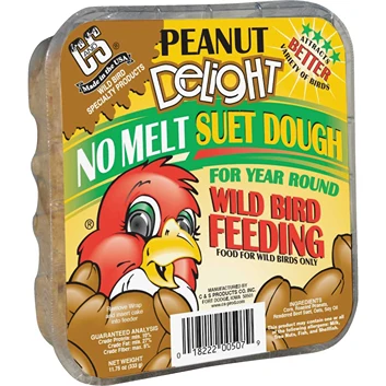 Functional C S Peanut Delight No Melt Suet Dough 11.75 oz. Specialty
