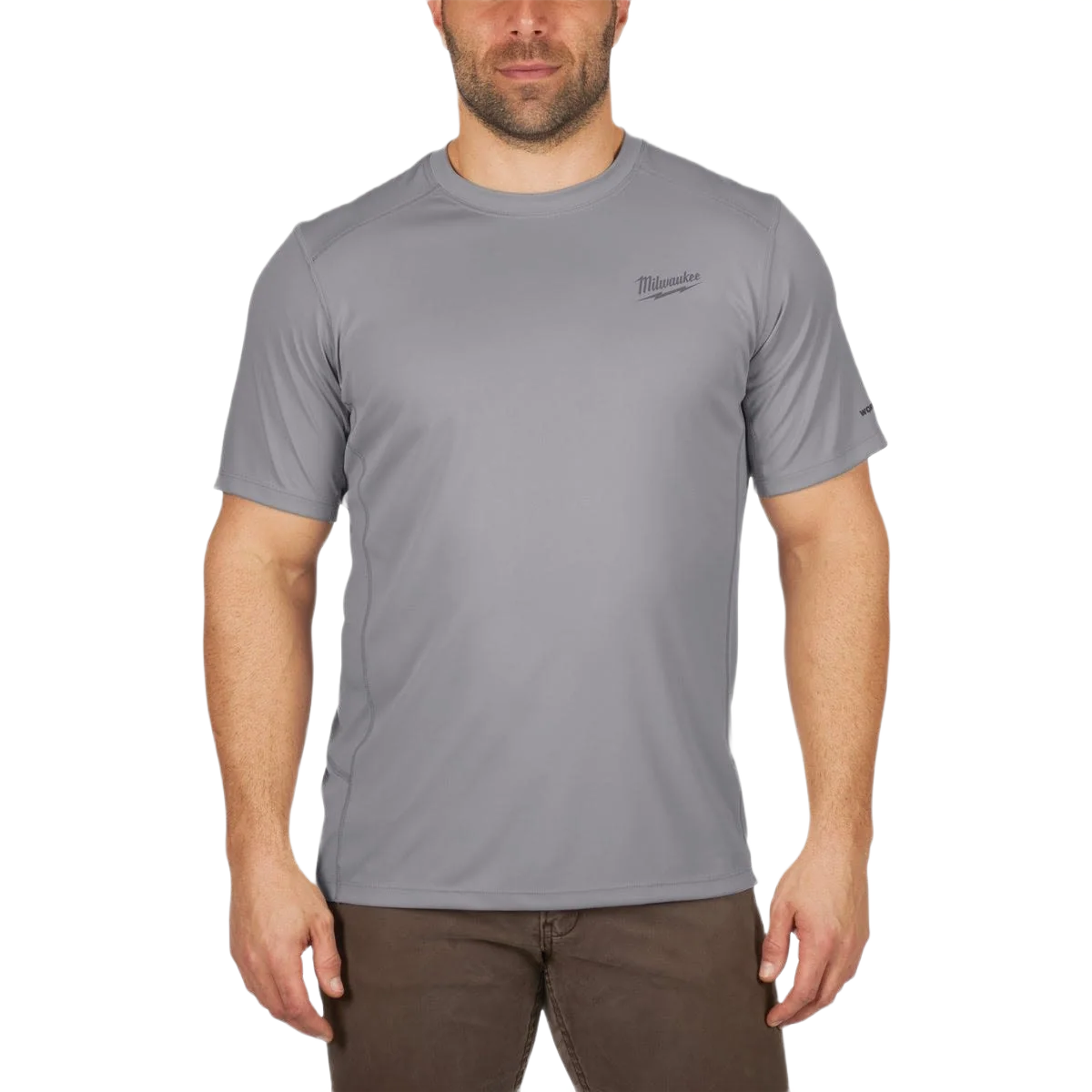 Sophisticated Milwaukee WORKSKIN™ Men’s XL Gray Lightweight Performance Shirt Original Design