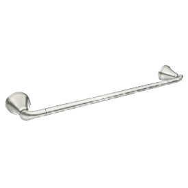 Exceptional Moen Brushed Nickel Tiffin 24 Towel Bar Powerful