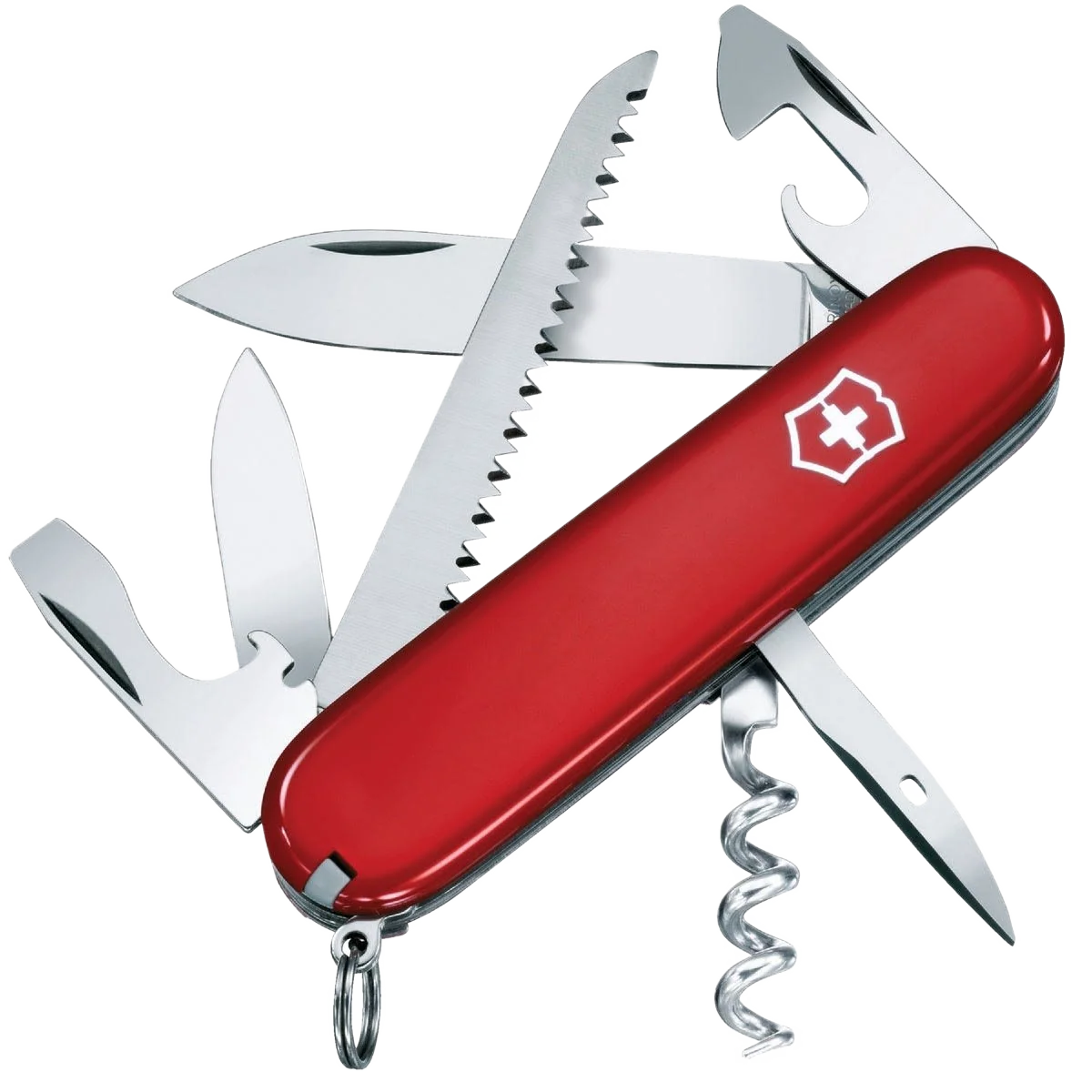 Excellent Victorinox Swiss Army Red Camper Pocket Knife Responsible