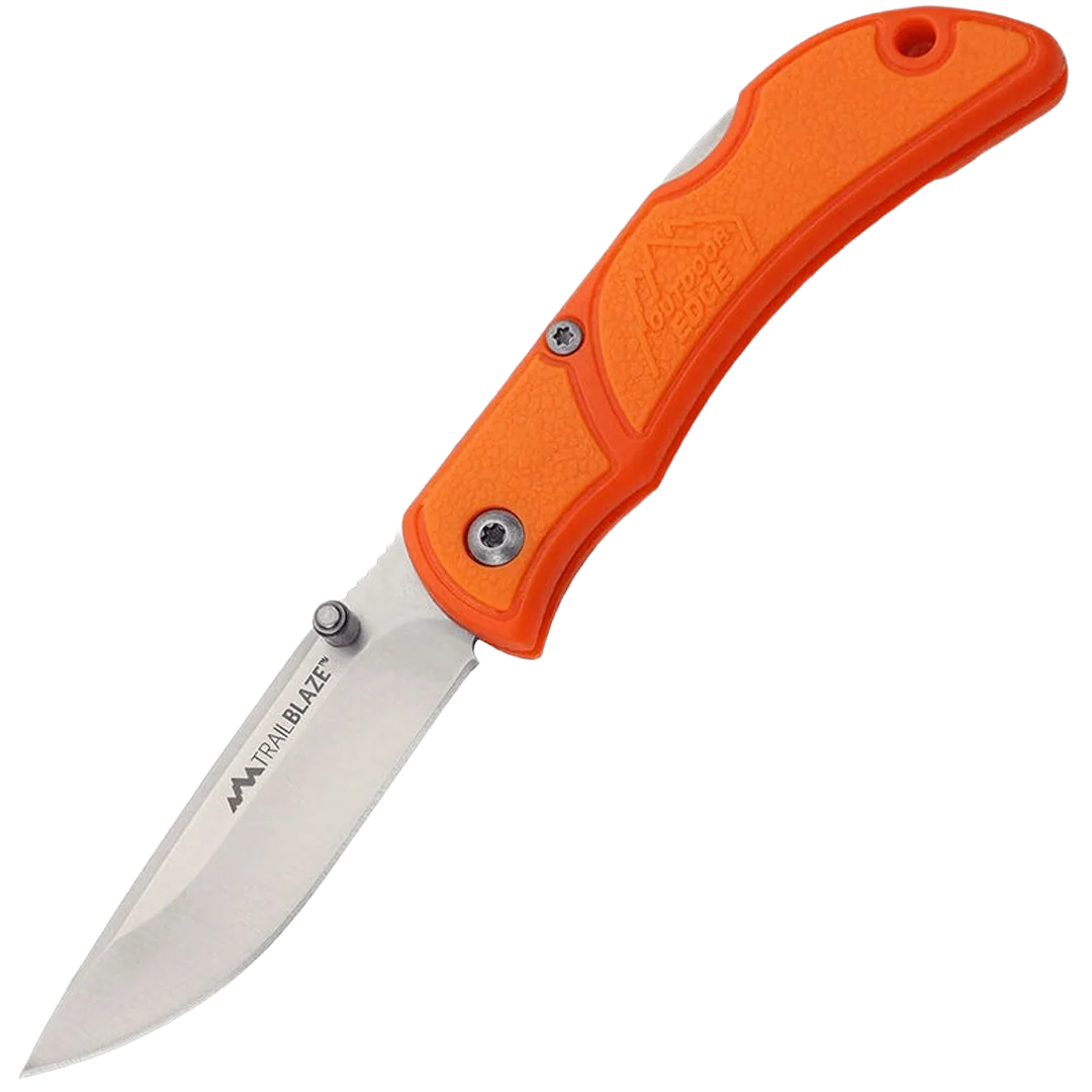 Luxury Outdoor Edge TrailBlaze 2.5 In Drop Point Blade Folding Knife Green