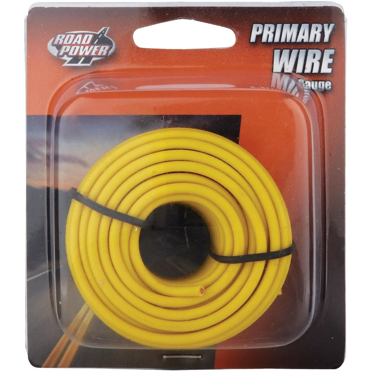 Expertly Made Road Power 24′ 16 Ga. PVC-Coated Yellow Primary Wire Proven