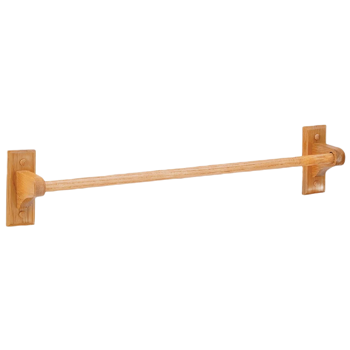 Professional Home Impressions Oak Towel Bar 24 in. Authentic