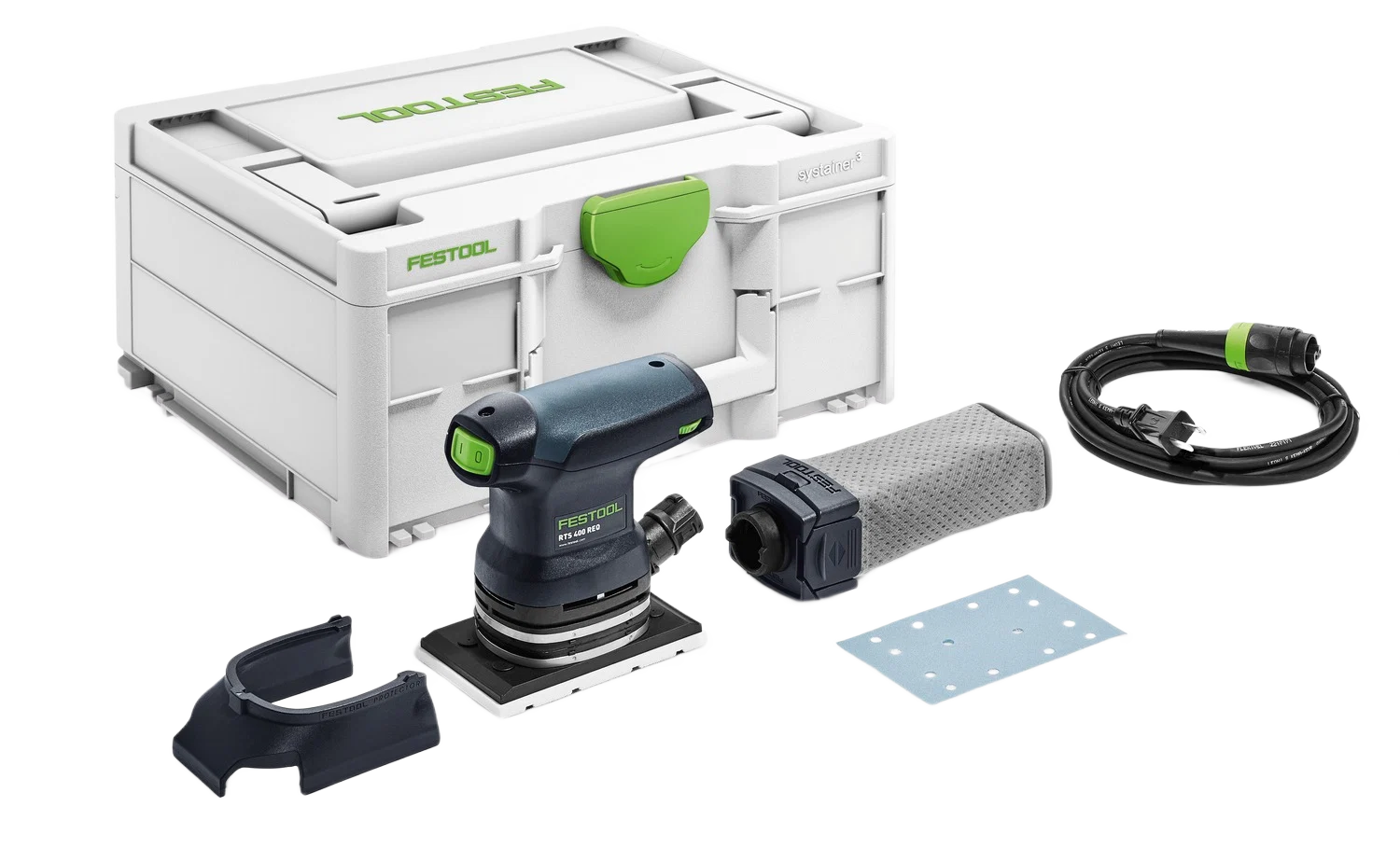 Carefully Designed Festool 576054 RTS 400 REQ-PLUS Orbital Finish Sander Powerful
