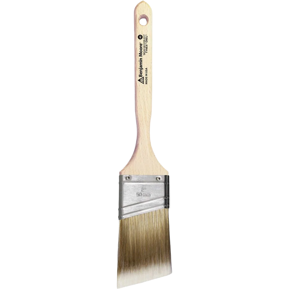 Efficient Benjamin Moore 2-In. Firm Tynex Orel Angle-Sash Paint Brush High-Performance