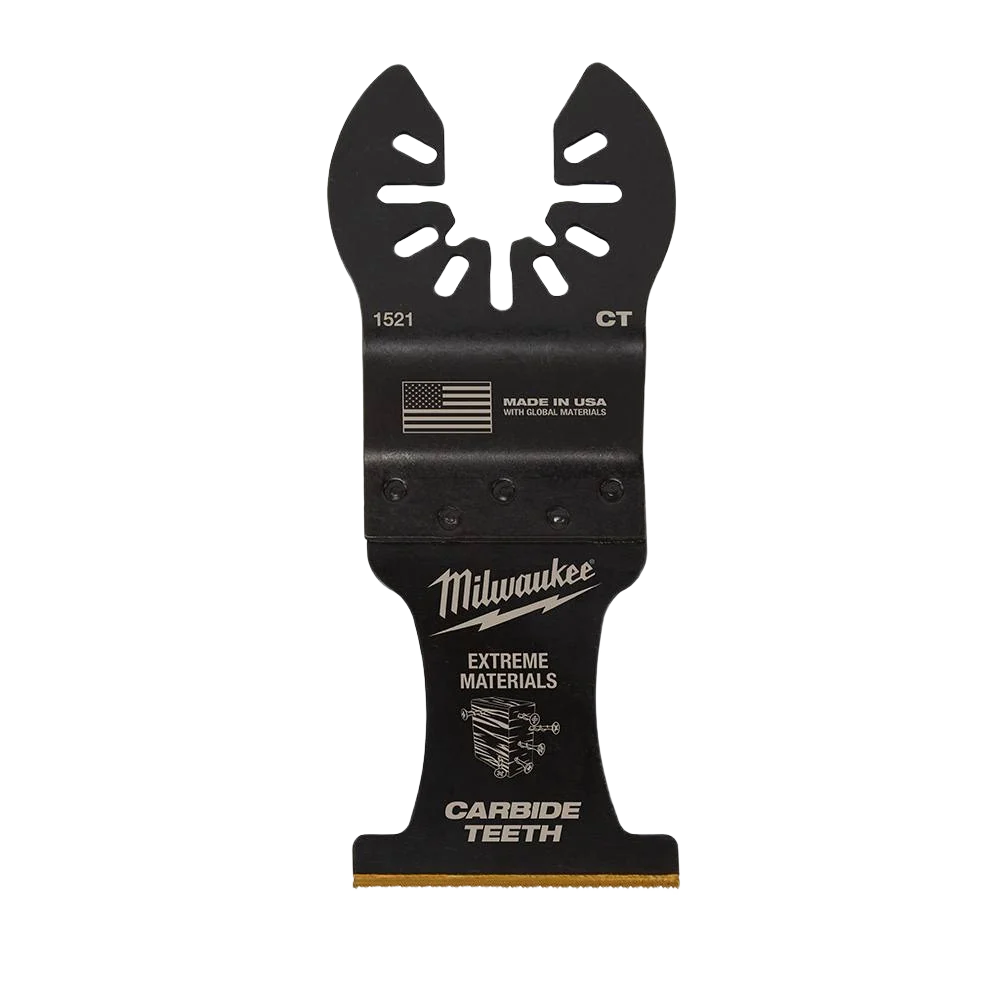 Enhanced Milwaukee OPEN-LOK™ 1-3 8 Extreme Materials Carbide Blade Organic