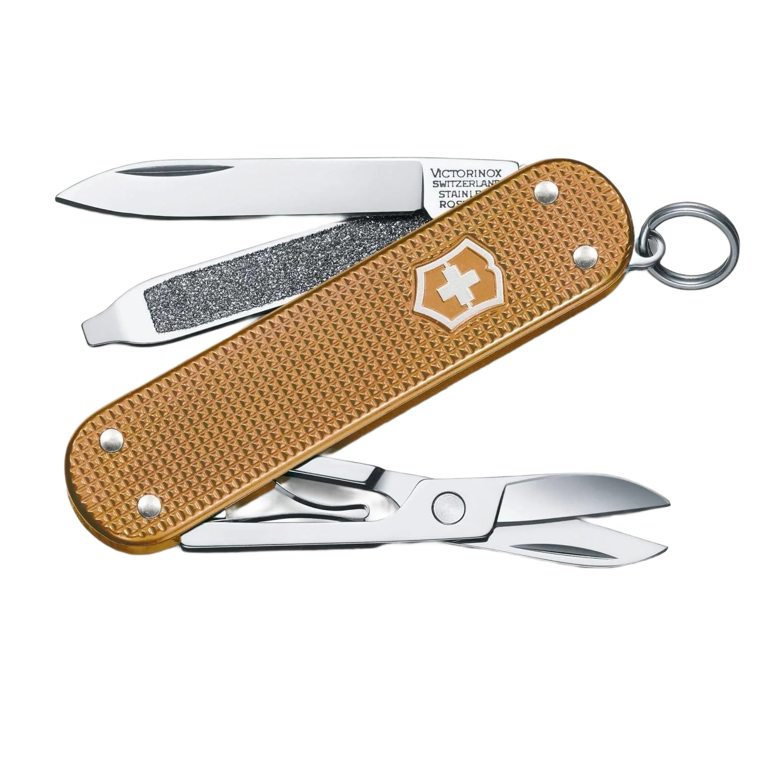 Certified Victorinox Swiss Army Classic Alox Pocket Knife Wet Sand Lightweight