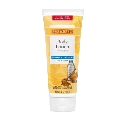 Refined Burt’s Bees Milk Honey Body Lotion 6 oz. Long-Lasting