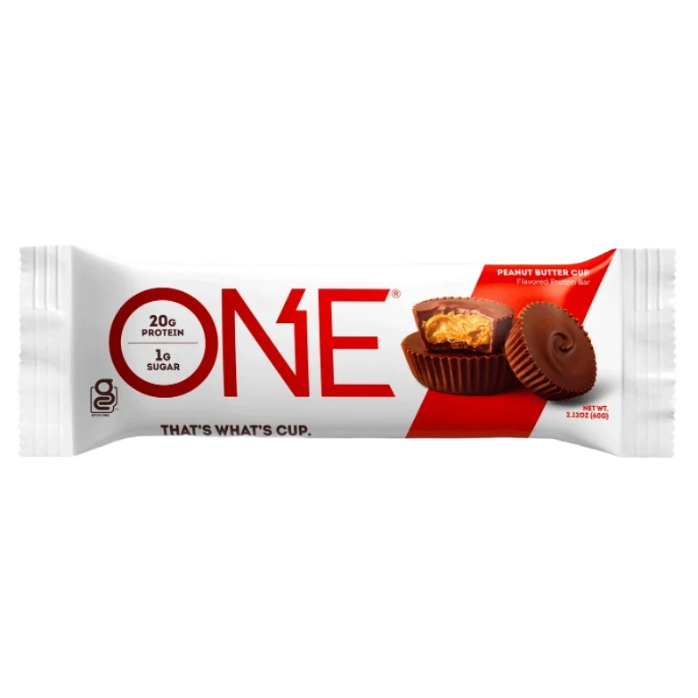 Enhanced ONE Peanut Butter Cup Protein Bar 2.12 oz. Fine Crafted