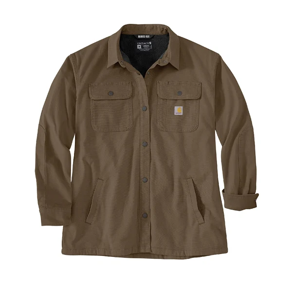 Artisan Carhartt Women’s Large Tarmac Canvas Fleece Lined Shirt Jacket Contemporary