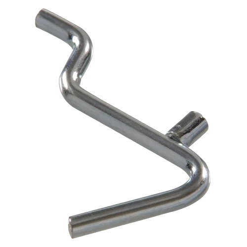 Secure Hillman Zinc-Plated Angled Peg Hook .148 x 1-1 2 in. Consistent