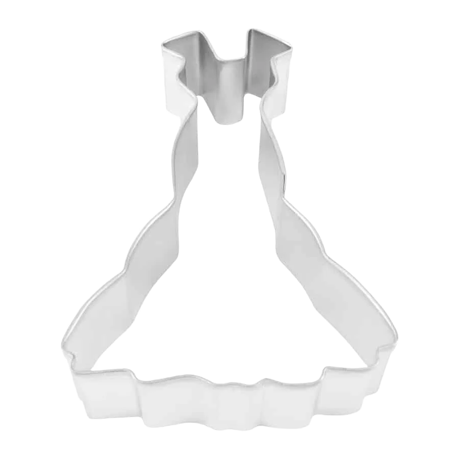 Versatile R M International Dress Cookie Cutter 4 in. Certified