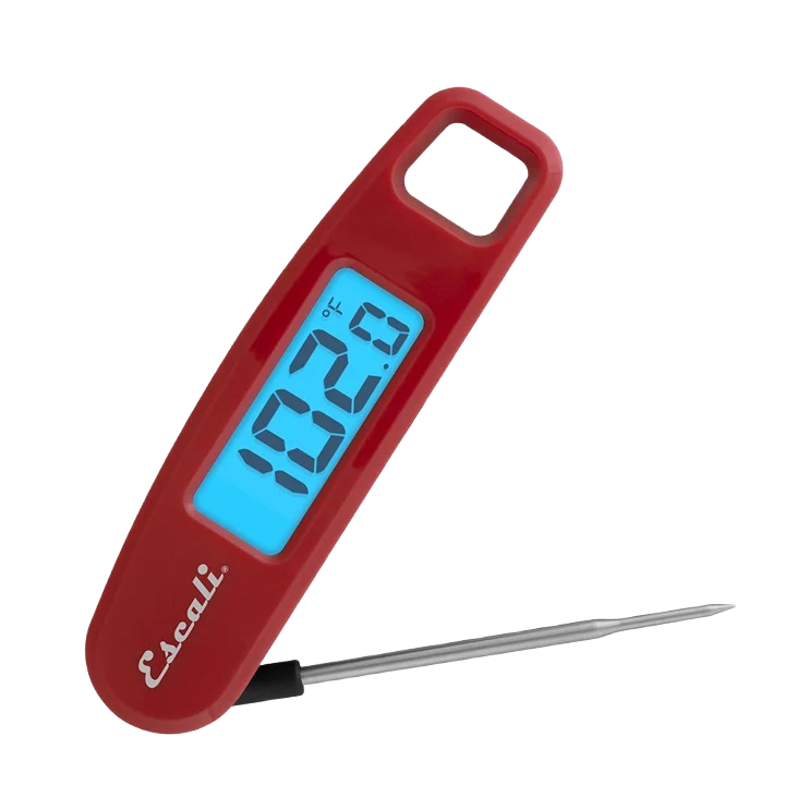 Contemporary Escali Red Compact Folding Digital Thermometer Consistent