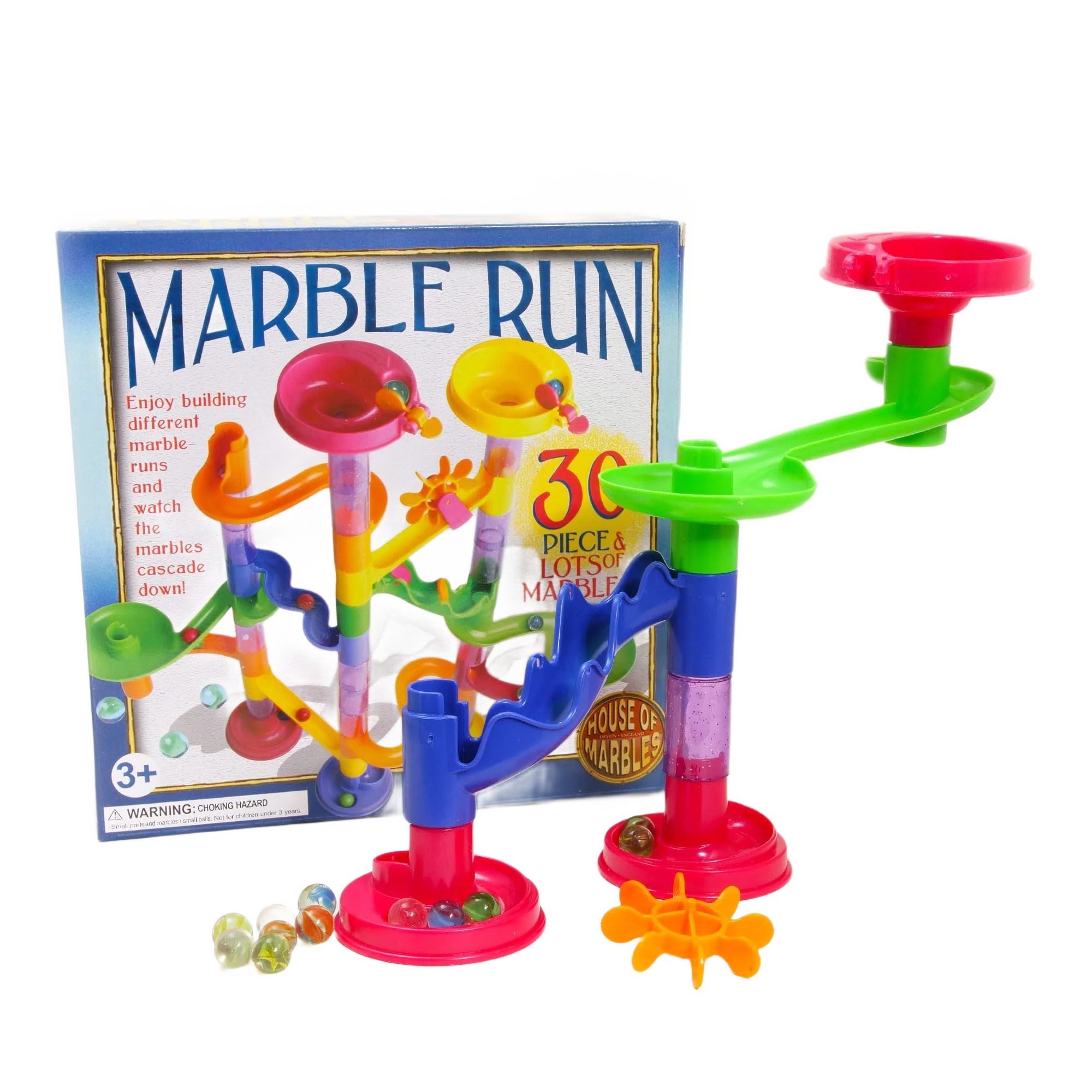 Next-Generation House of Marbles Marble Run – 30 Pc High-End