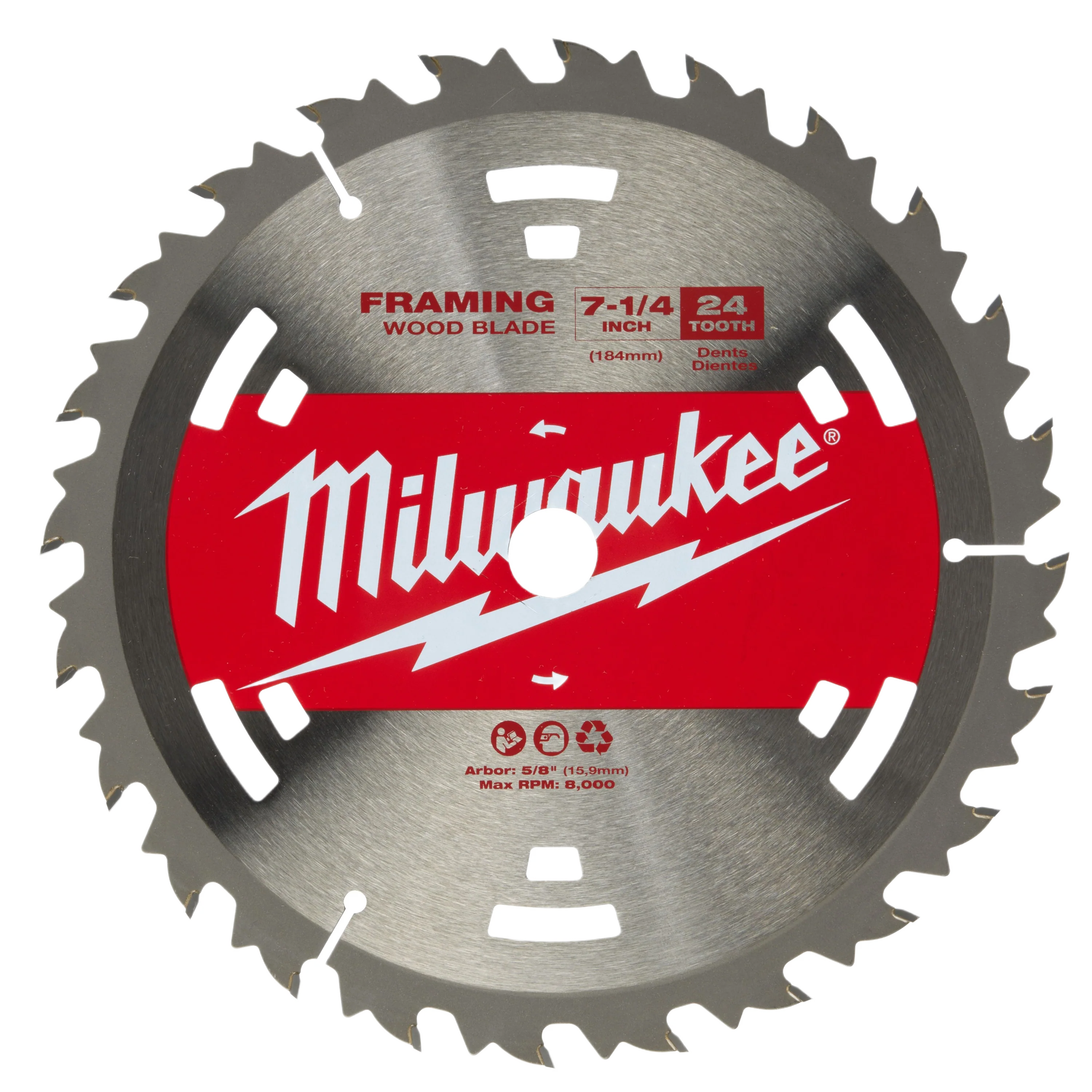 Optimized Milwaukee 7-1 4 24T Framing Circular Saw Blade Exclusive
