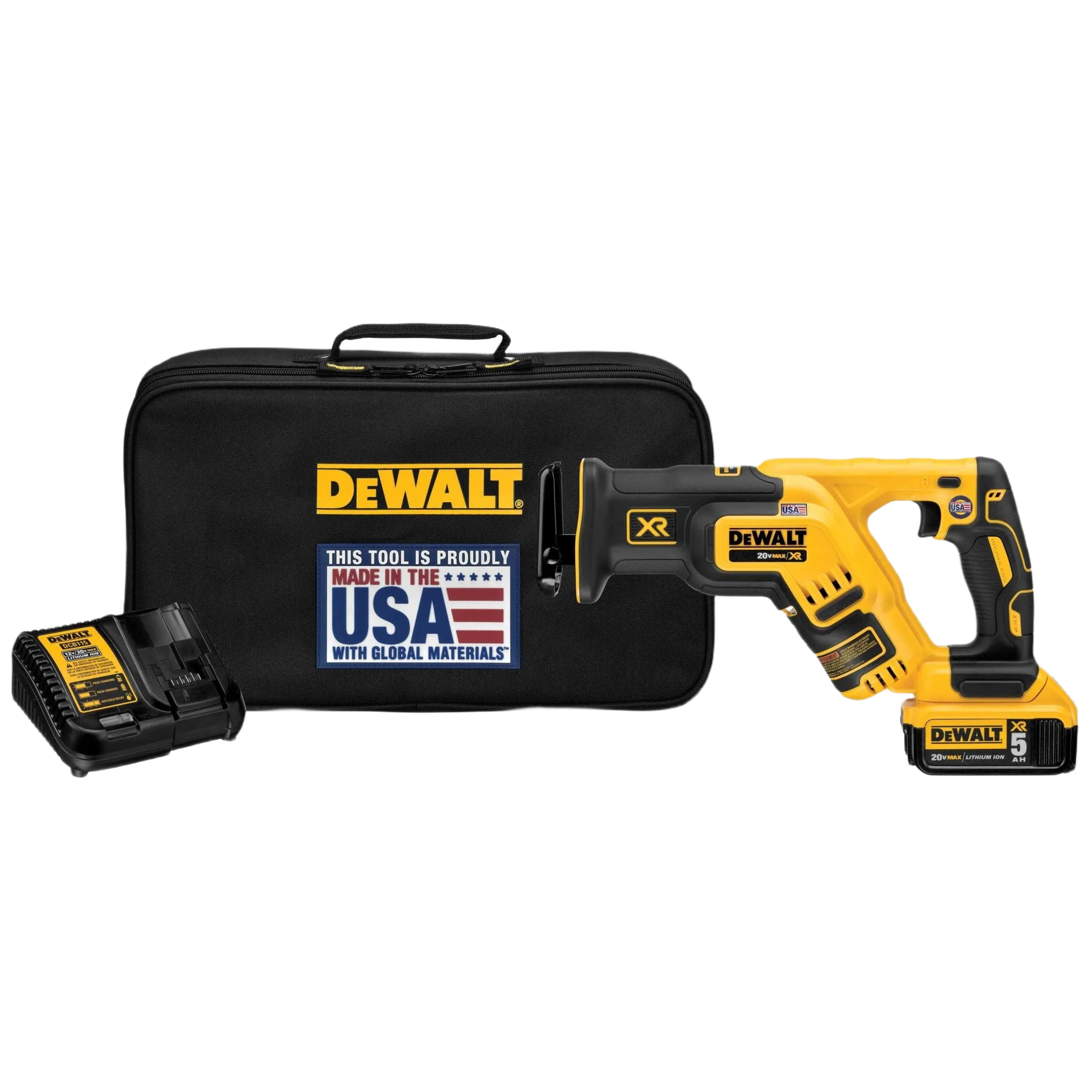 World-Class DEWALT 20V MAX XR Reciprocating Saw Kit Sustainable