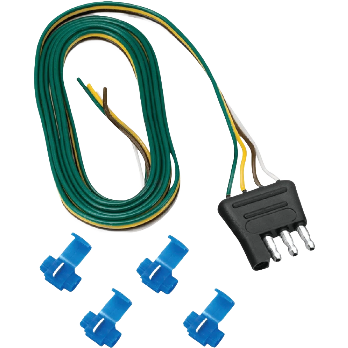 Original 4 Flat Trailer Side Connector User-Friendly