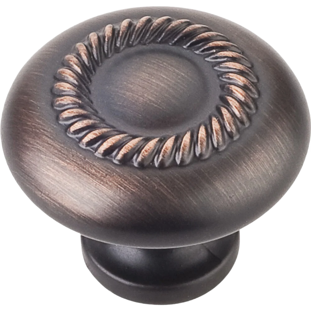 Unique Hardware Resources Elements Cypress Knob Brushed Oil Rubbed Bronze Secure