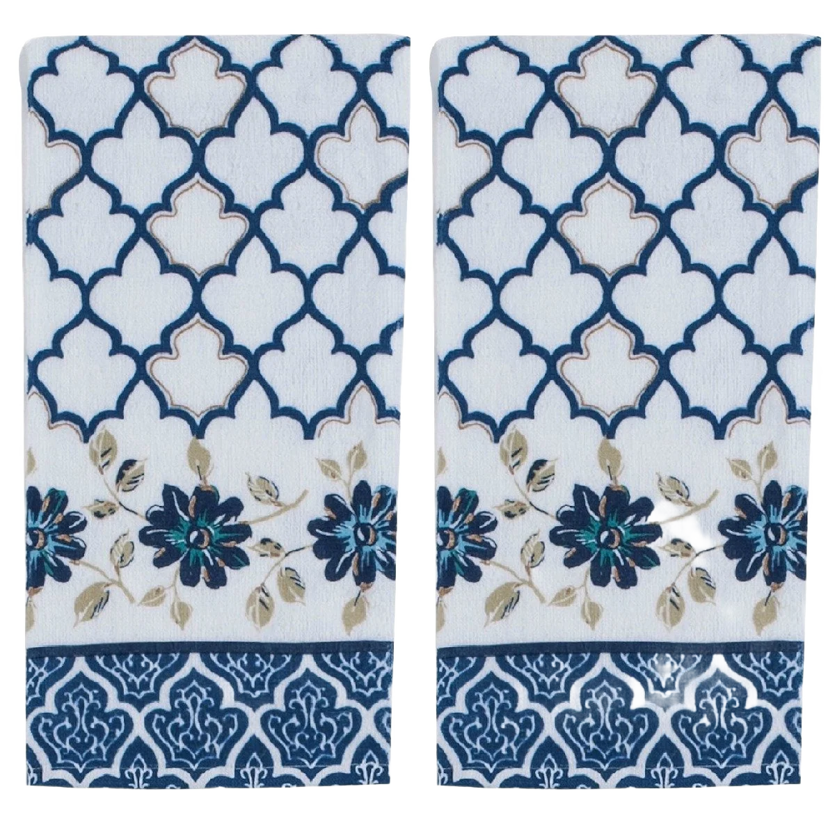 Sustainable Kay Dee Designs 2 Piece Solid Terry Towels Indigo Specialty