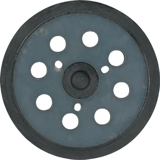 User-Friendly Makita 5 in. Round Hook and Loop Backing Pad for Orbit Sanders Powerful