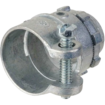 Lightweight Halex 1 2 In. Straight Squeeze Armored Cable Conduit Connector 3-Pack Unique