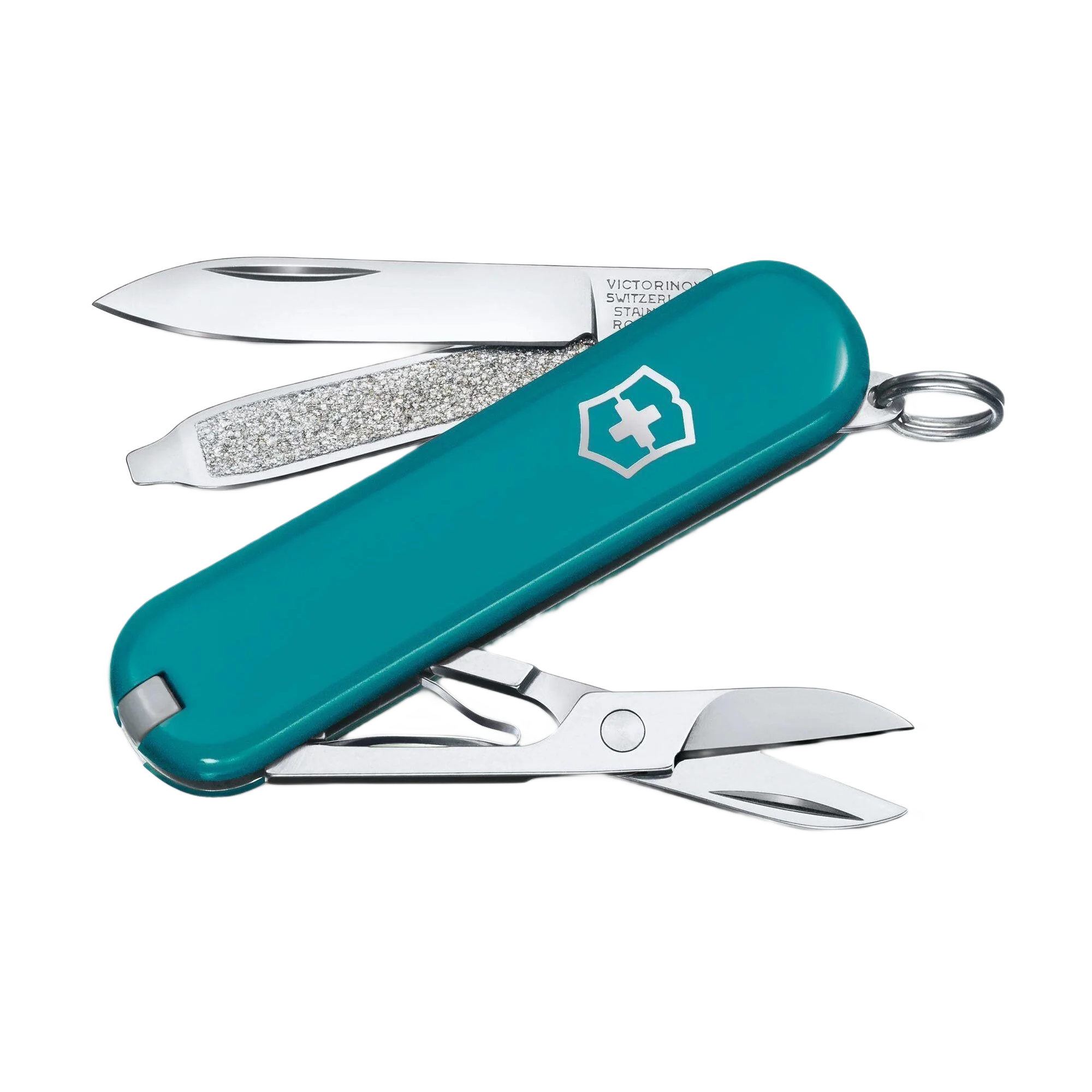 Dependable Victorinox Swiss Army Classic SD Pocket Knife Mountain Lake Natural