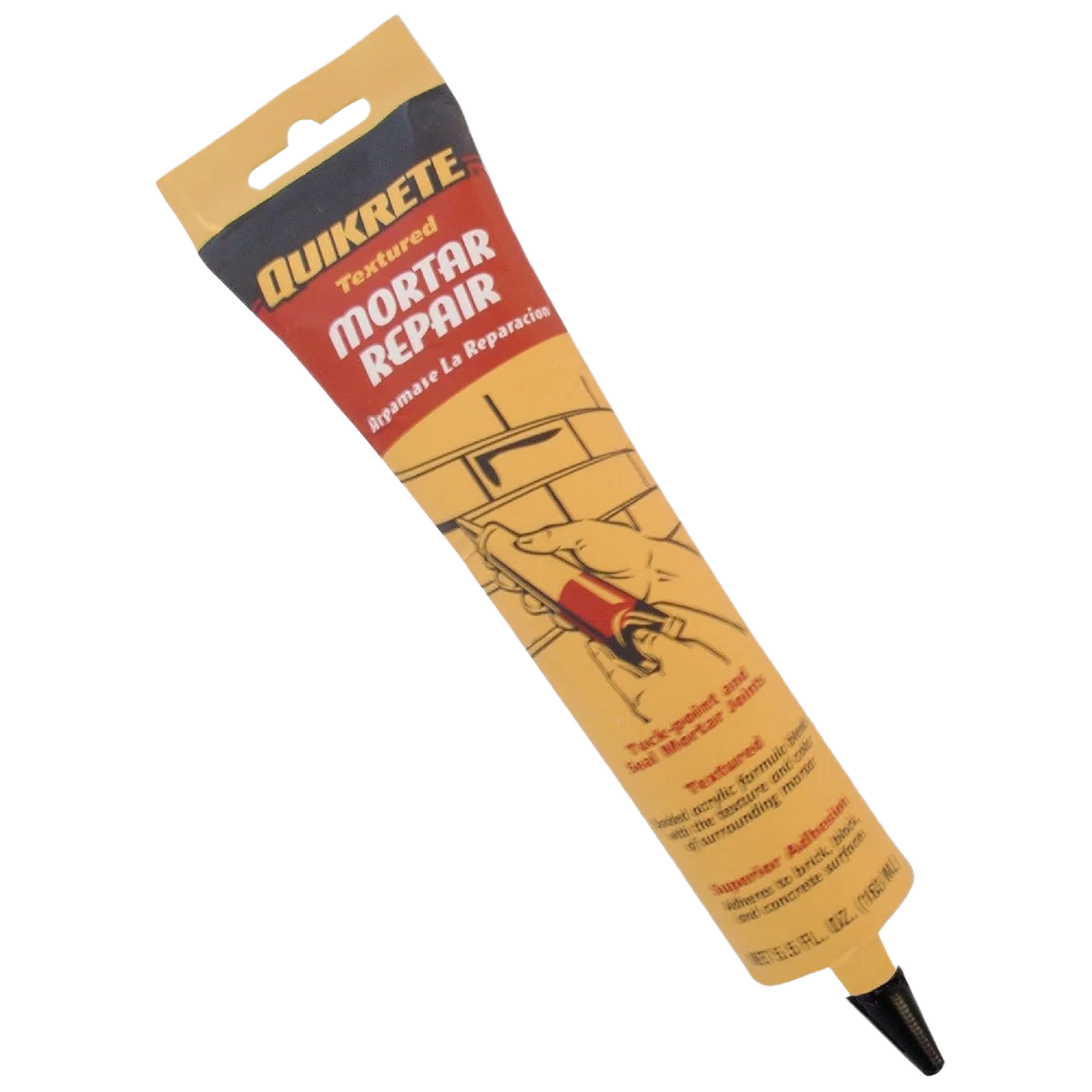 High-Quality Quikrete Gray Acrylic Mortar Repair Sealant 5.5 oz. Smooth