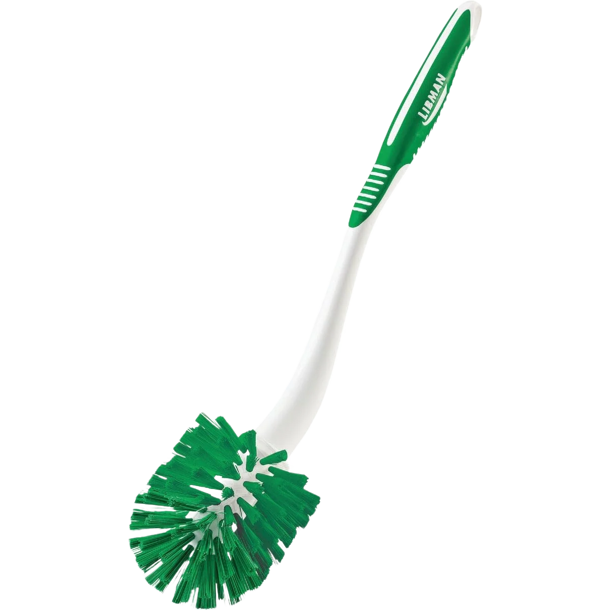 Official Libman Angled Toilet Bowl Brush 19.25 in. Safe